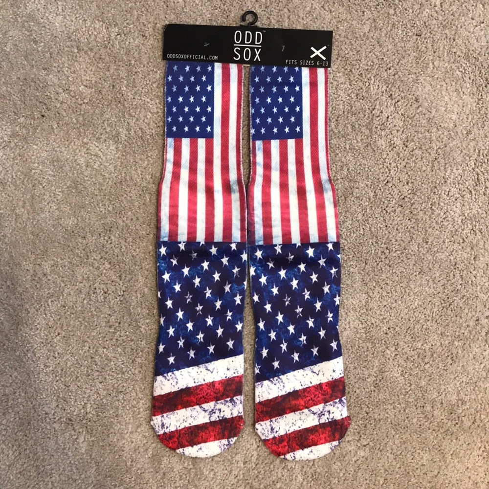 American Flag Odd Sox